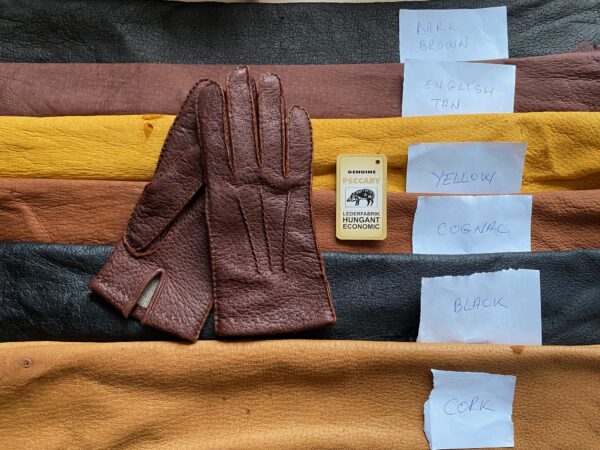 peccary winter gloves wimple stile cashmere lined