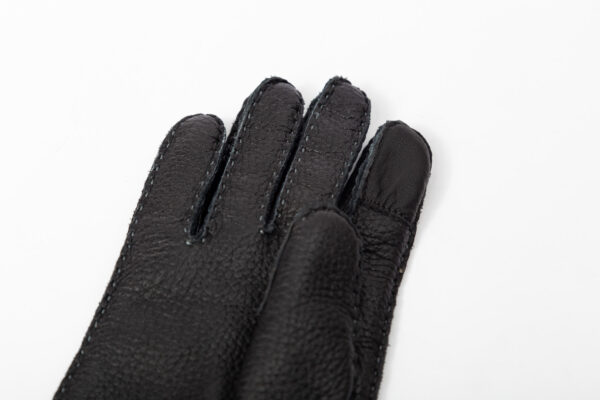 touch screen winter leather gloves men's